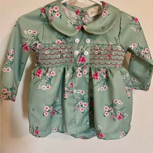 Marie Nicole Floral Bubble Dress Size 3 6 Month